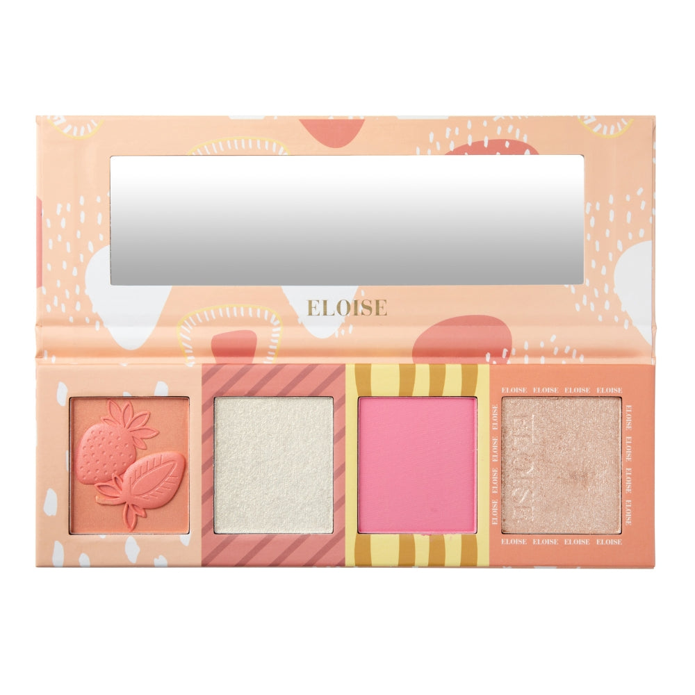 Strawberries & Cream Blush & Highlight Palette