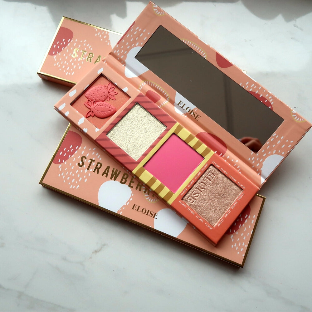 Strawberries &amp; Cream Blush &amp; Highlight Palette