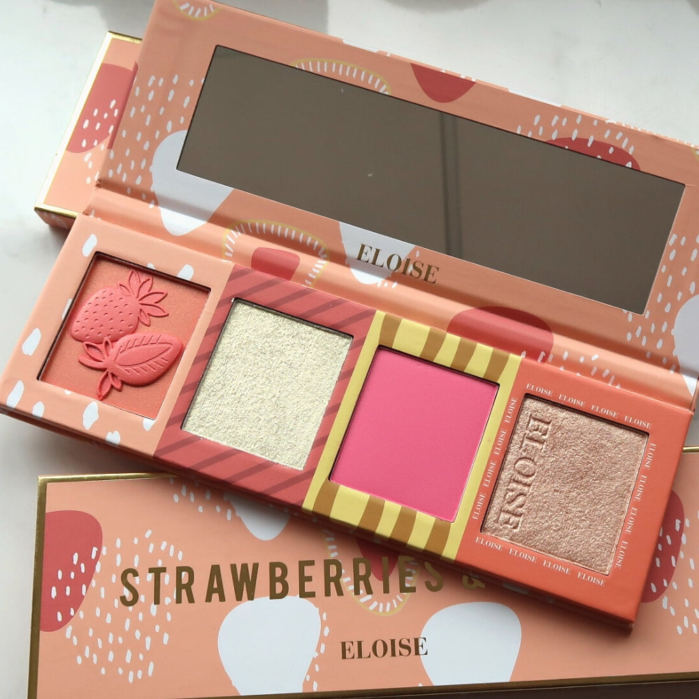 Strawberries &amp; Cream Blush &amp; Highlight Palette