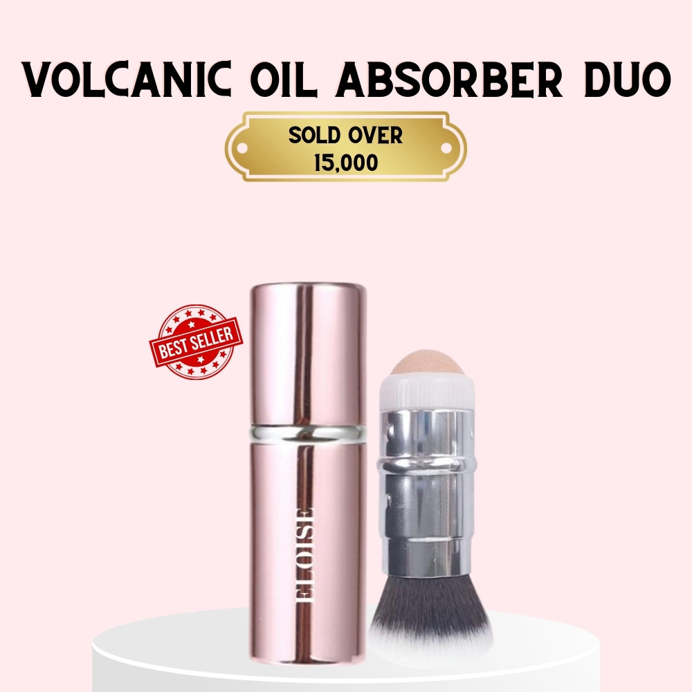Volcanic Oil Absorber Duo - Eloise Beauty