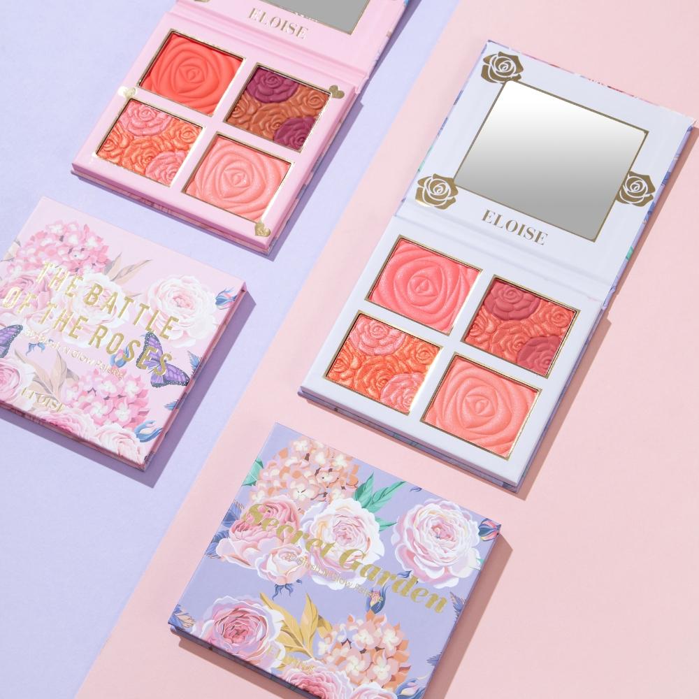 Rose Blush & Glow Palette Set